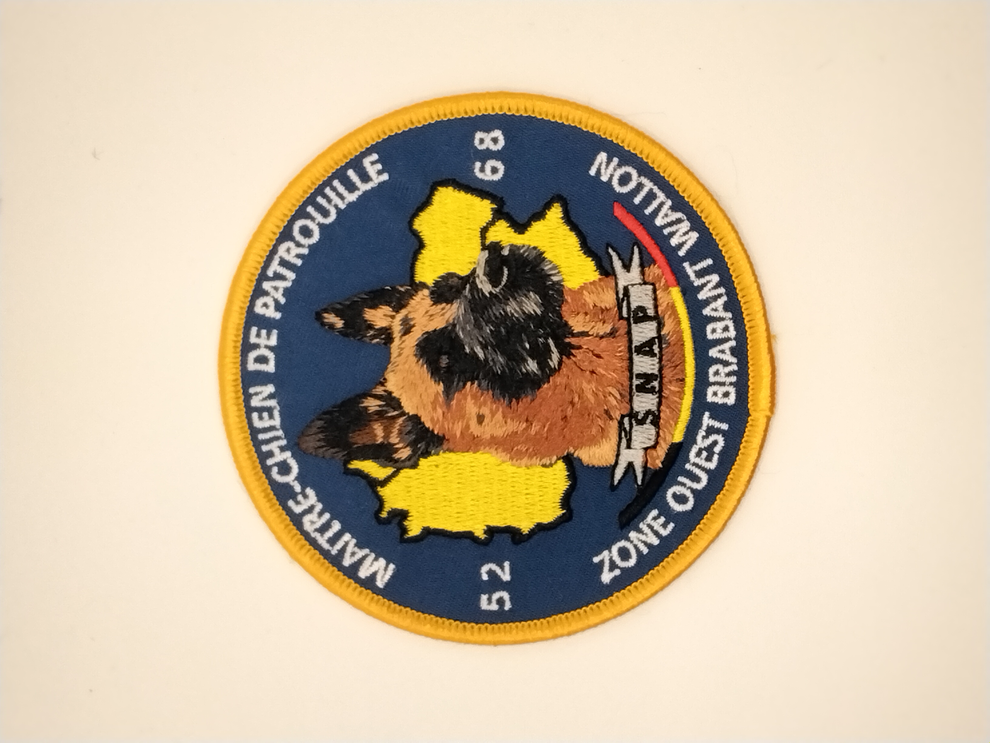 Police Patch Hunter - ZP OUEST BRABANT-WALLON